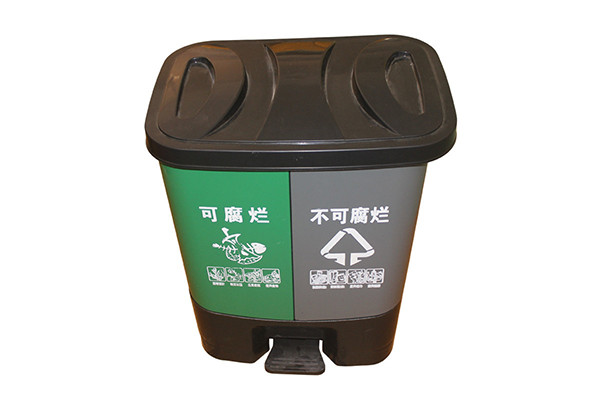 芜湖双体垃圾桶模具